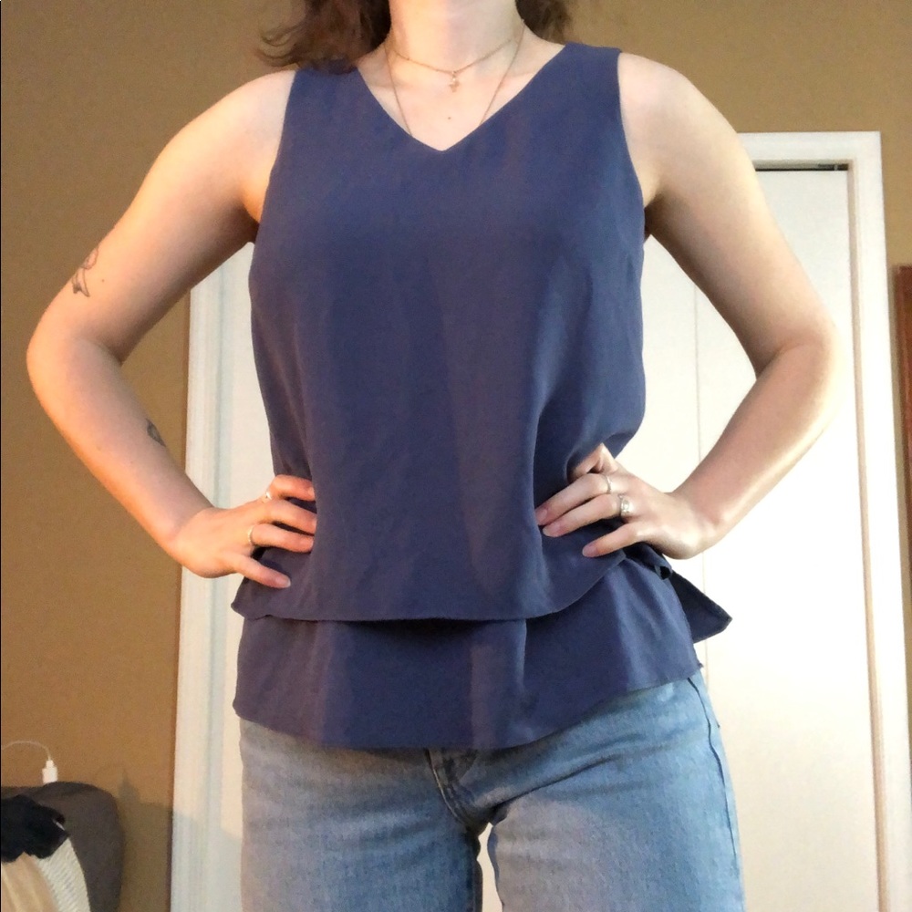 Banana Republic Lined Layer Tank